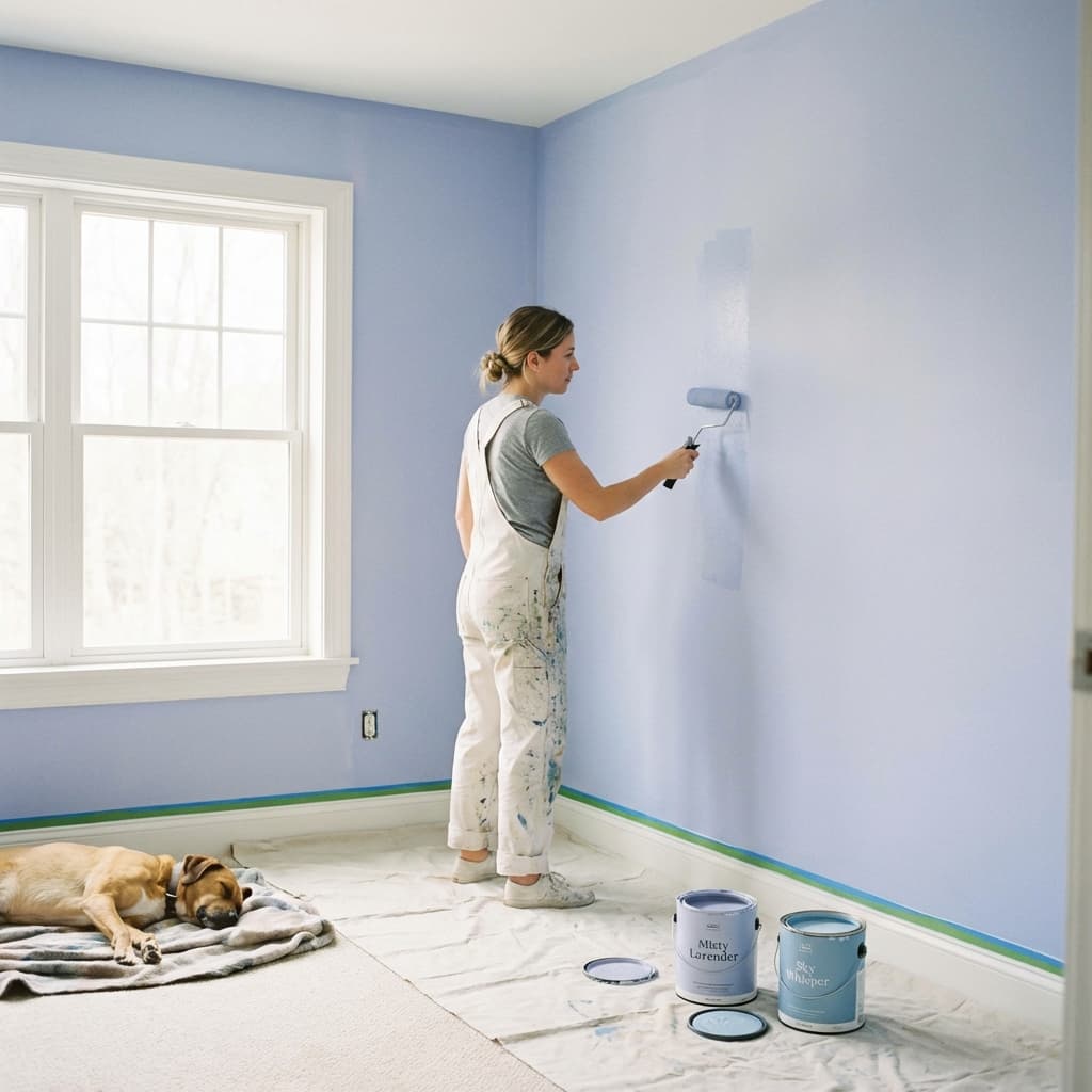 Schlafzimmer streichen: Tipps für einen erholsamen Rückzugsort