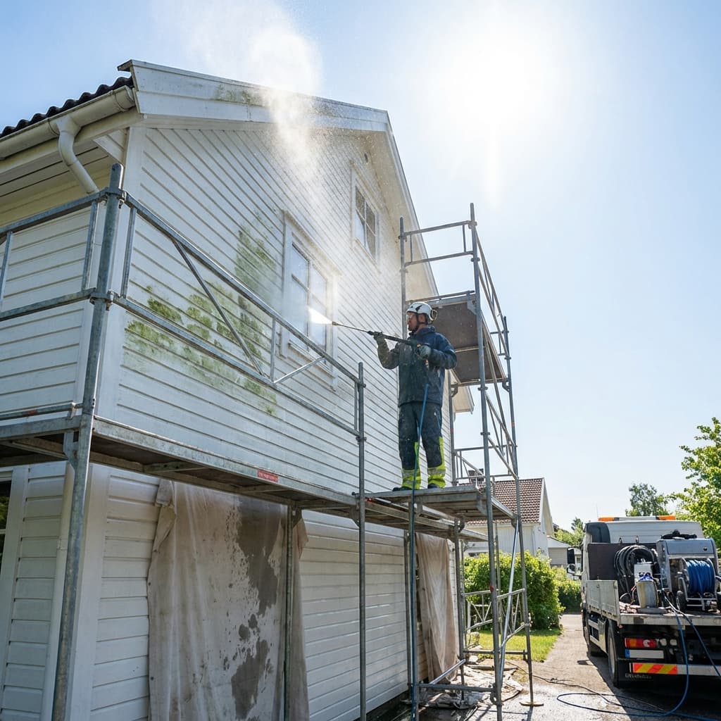 Algensanierung durch Maler: Professionelle Lösungen für saubere und attraktive Fassaden