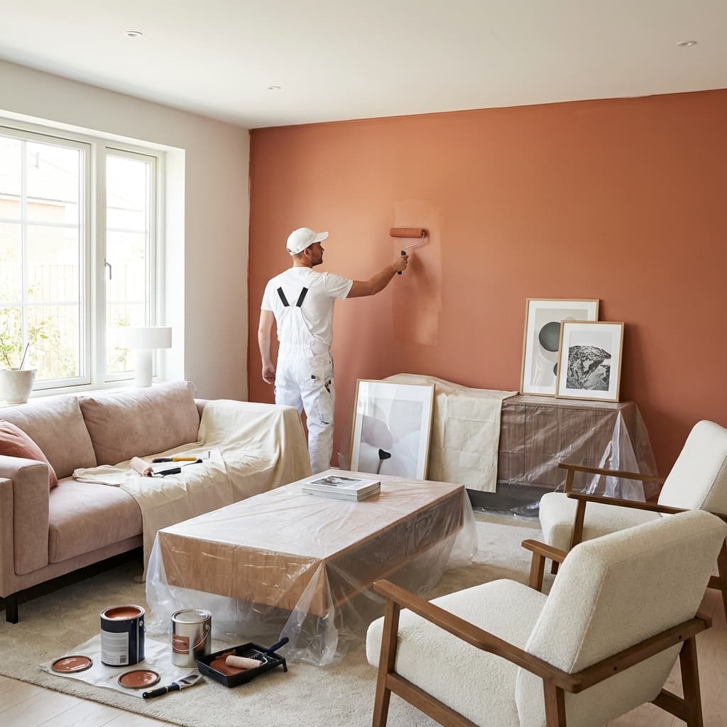 Wohnzimmer streichen: Tipps für eine stilvolle Raumgestaltung