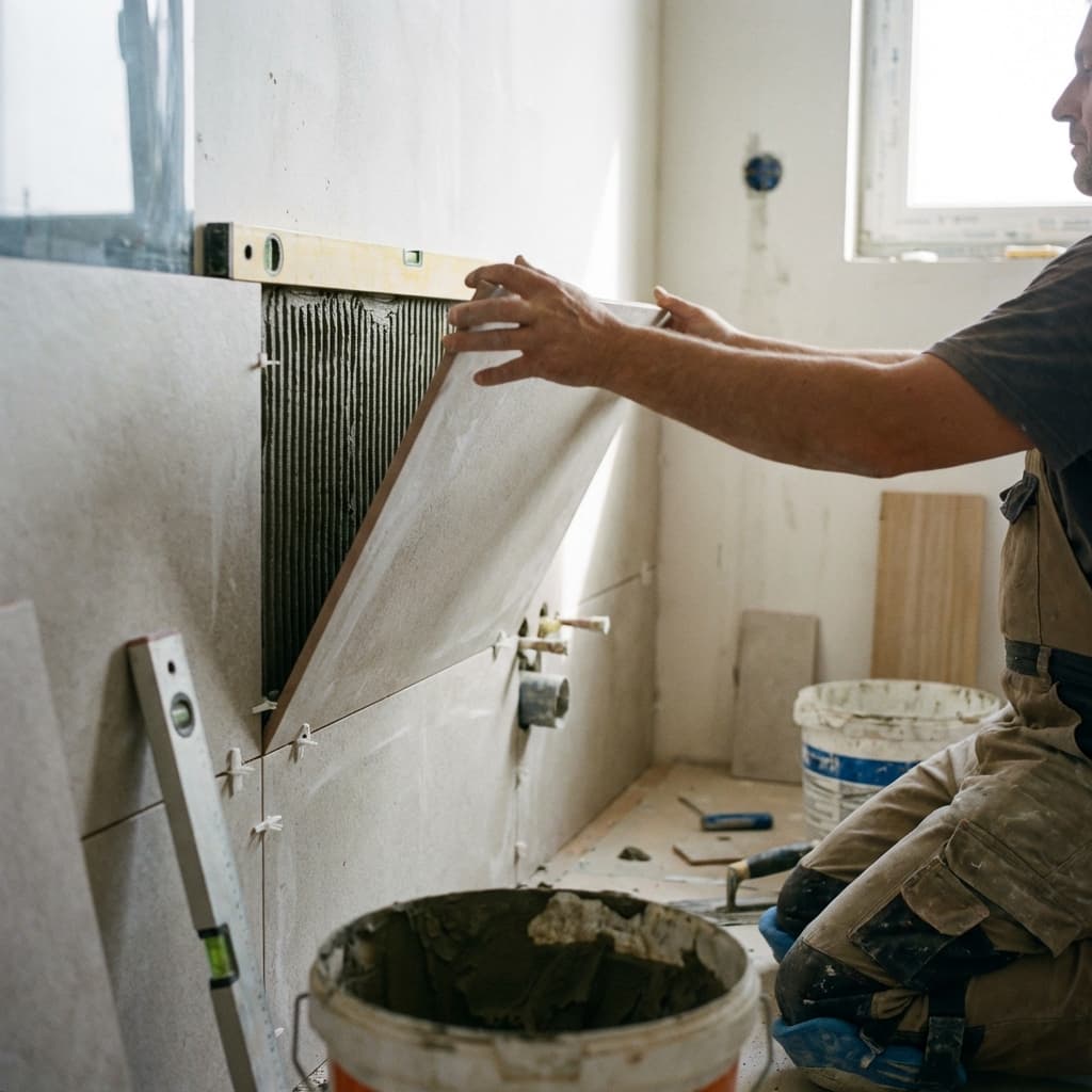 Fliesenleger: Experten für Perfektion